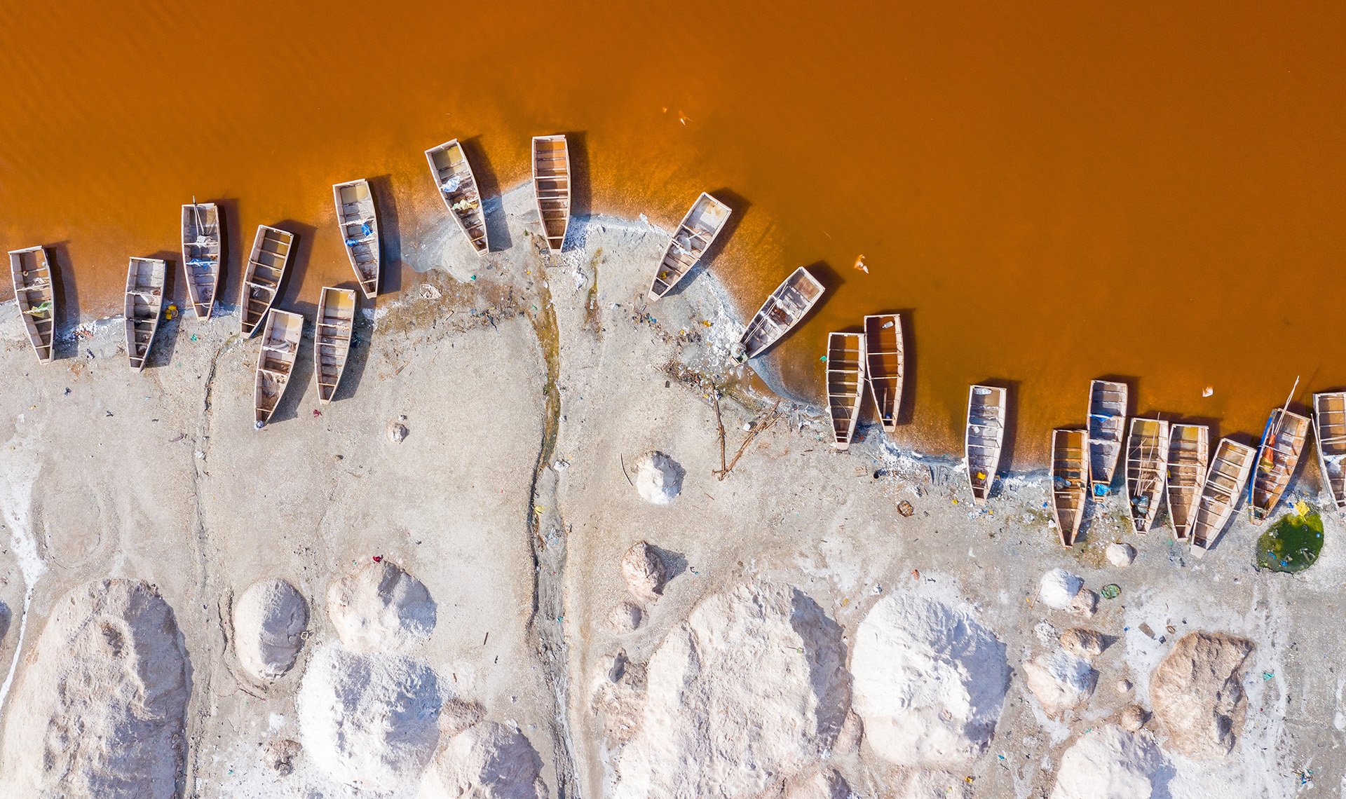 Boats on Orange Lake